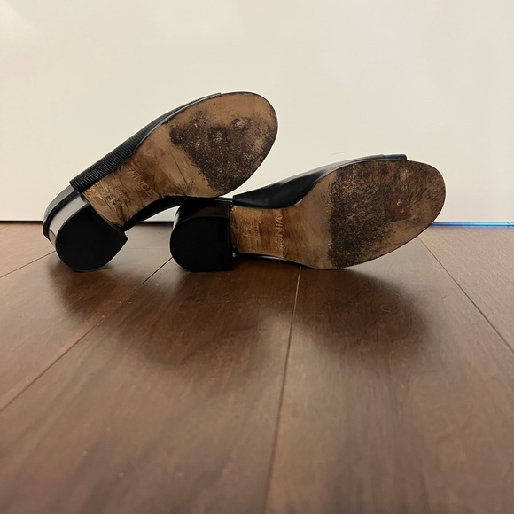 Vince open toe open back booties US 8/ EUR 38 - Picture 5 of 6